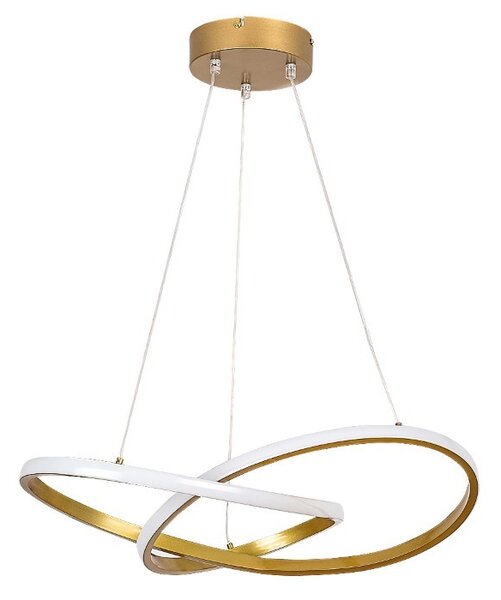 Rabalux 98072215 LED závesné stropné svietidlo Castiel | 36W integrovaný LED zdroj | 2380lm | 3000K