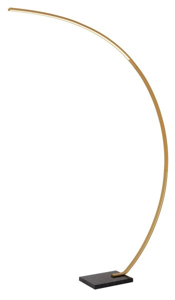 Lucide L447001102 LED stojacia lampa CURVE | 15W integrovaný LED zdroj | 540lm | 2700K
