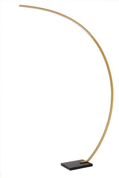 Lucide L447001102 LED stojacia lampa CURVE | 15W integrovaný LED zdroj | 540lm | 2700K