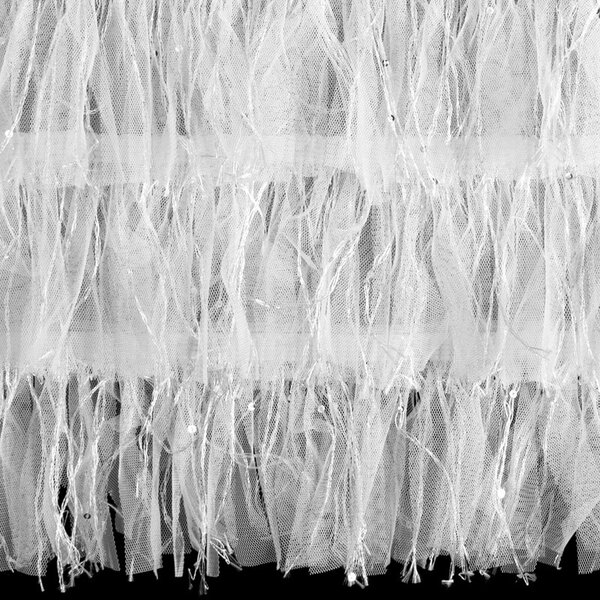 Dekorstudio Šifónová záclona ARABELLA s riasiacou páskou 400 x 160 cm, biela