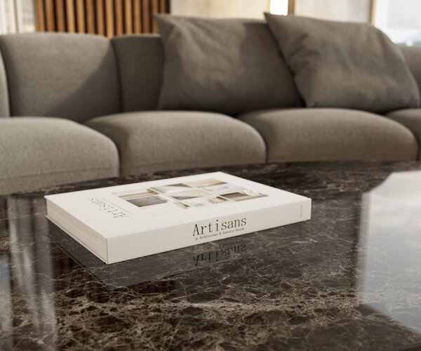 DELIFE Konferenčný stolík Edge oválny 140x80 cm keramika Laminam® Emperador Extra Lucidato tmavohnedá Vibany nerezová oceľ kefovaná