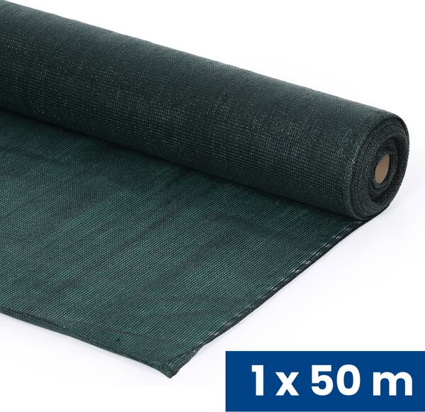 Tieniaca sieť na plot 90%, 150 g/m2, 1 x 50 m