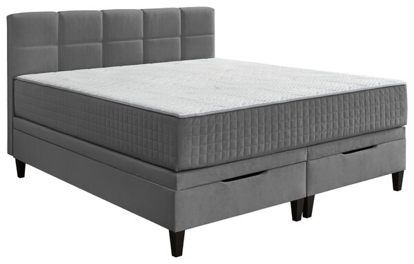 AMERICKÁ POSTEĽ, 180/200 cm, antracitová Boxxx - Online Only spálne, Online Only