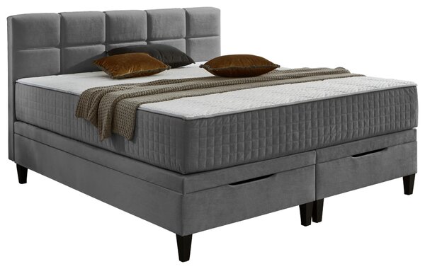 AMERICKÁ POSTEĽ, 180/200 cm, antracitová Boxxx - Online Only spálne, Online Only