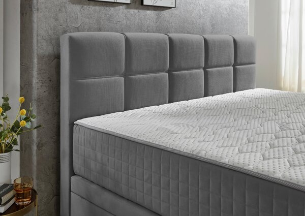 AMERICKÁ POSTEĽ, 180/200 cm, antracitová Boxxx - Online Only spálne, Online Only