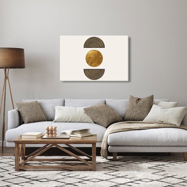 Obraz - Zlatý ornament N⁰1 (90x60 cm)