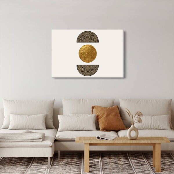 Obraz - Zlatý ornament N⁰1 (90x60 cm)