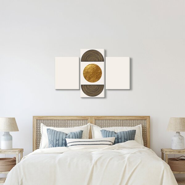 Obraz - Zlatý ornament N⁰1 (90x60 cm)