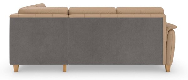 ROHOVÁ SEDAČKA, koža, cappuccino Sit & More - Sedačky, Online Only