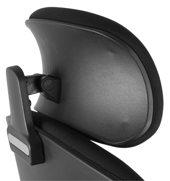Kancelárska ergonomická stolička Neoseat ROBIN — čierna, nosnosť 150 kg