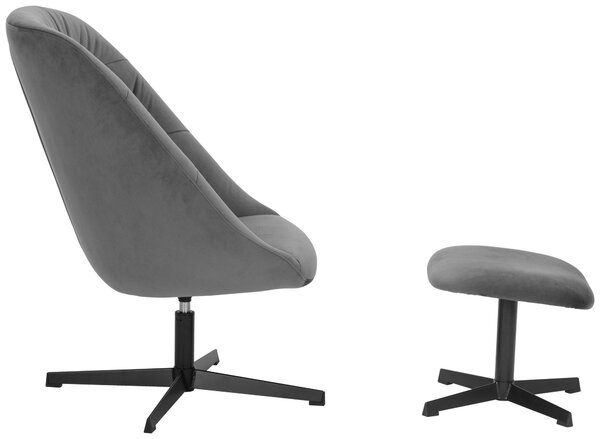KRESLO – SADA, textil, sivá MID.YOU - Online Only obývacie izby, Online Only