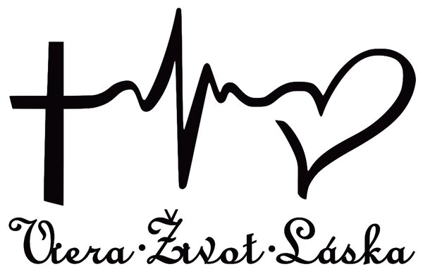 KMDESING | Drevená dekorácia na stenu - Láska a viera
