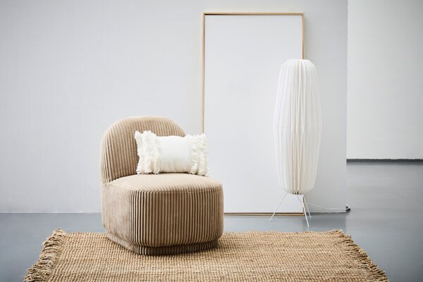 KRESLO, textil, hnedá MID.YOU - Online Only obývacie izby, Online Only