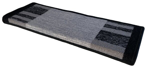 Vopi Nášľapy na schody Geneve šedý obdĺžnik, samolepiaci - 24x65 obdĺžnik (rozmer vrátane ohybu)