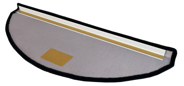 Vopi Nášľapy na schody Grenoble šedý polkruh, samolepiaci - 24x65 polkruh (rozmer vrátane ohybu)