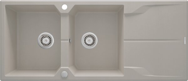 Deante Drez Andante Flush 2 komory + odkvapkávač , granit - ZQN 5213 béžový