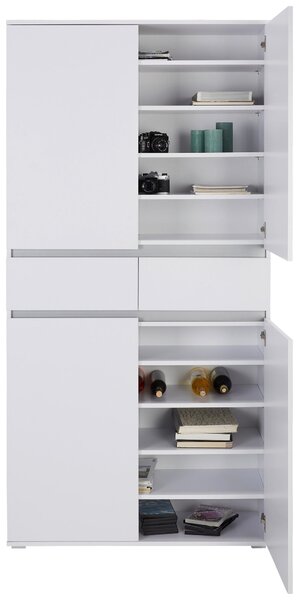 VIACÚČELOVÁ SKRIŇA, 100/200/37 cm Xora - Predsieňové programy, Online Only