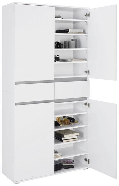 VIACÚČELOVÁ SKRIŇA, 100/200/37 cm Xora - Predsieňové programy, Online Only