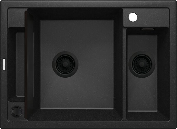 Deante Drez Magnetic 1,5 komory, granit - ZRM G503 grafit metalic