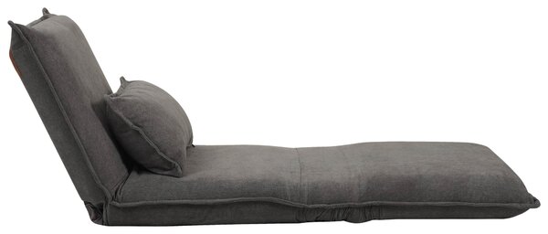 ROZKLADACIE KRESLO, textil, tmavosivá Livetastic - Postele, Online Only