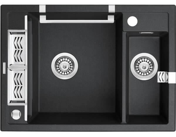 Deante Drez Magnetic 1,5 komory, granit - ZRM G503 grafit metalic