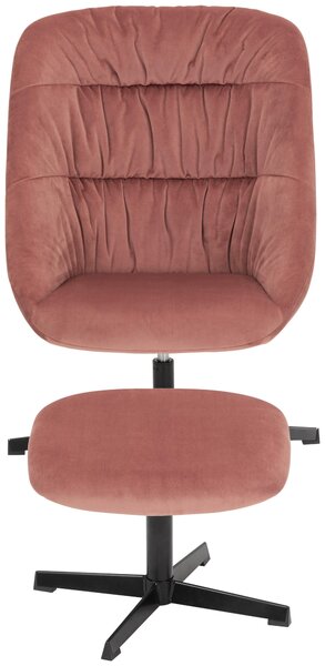 KRESLO – SADA, textil, koralová MID.YOU - Online Only obývacie izby, Online Only