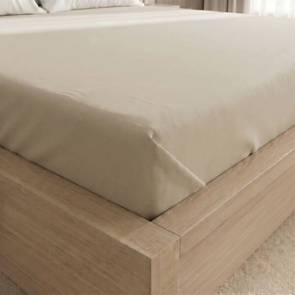 Kvalitex Prestieradlo plachta bavlnené 150x230cm béžové 150x230cm