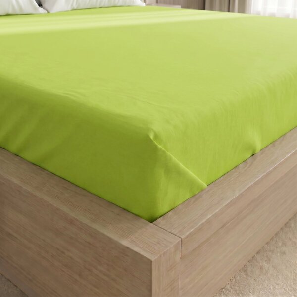 Kvalitex Prestieradlo plachta bavlnené 150x230cm svetlo zelené