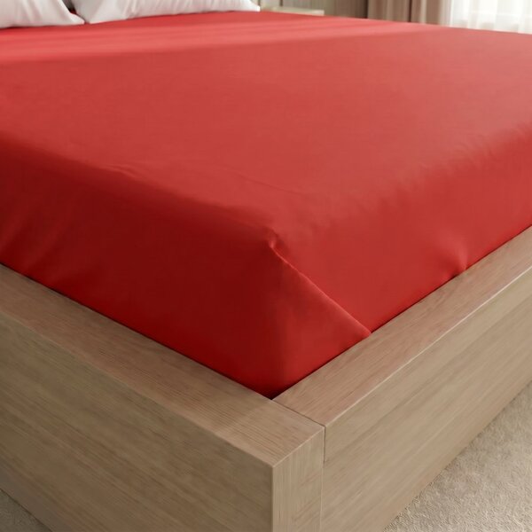 Kvalitex Prestieradlo plachta bavlnené 150x230cm červené