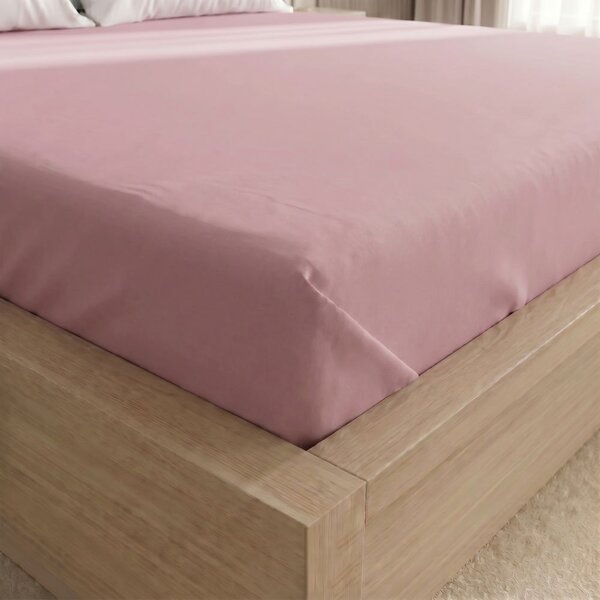 Kvalitex Prestieradlo plachta bavlnené 150x230cm ružové 150x230cm