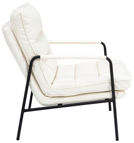 KRESLO, textil, biela MID.YOU - Online Only obývacie izby, Online Only
