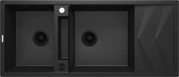 Deante Drez Magnetic 2 komory, odkvapkávač, granit - ZRM G213, grafit metalic