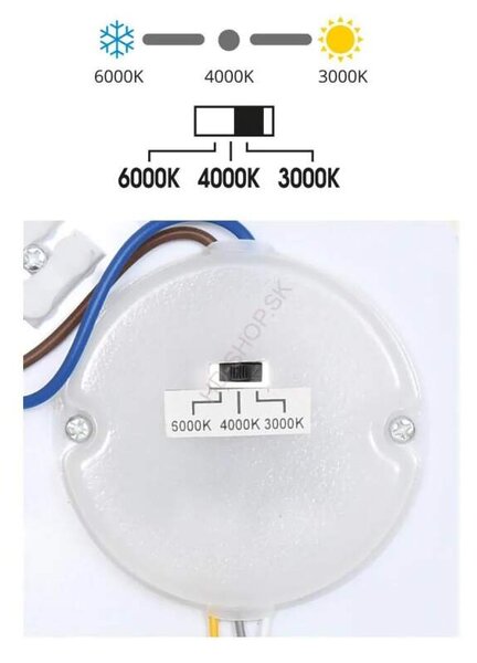 LED CCT stropnica 12W (WCLR-12W/CCT)