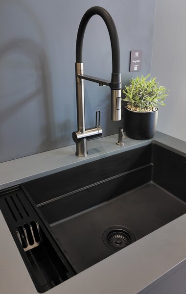 Deante Drez Magnetic granit - ZRM G10B, grafit metalic