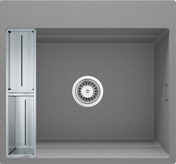 Deante Drez Magnetic granit - ZRM S10A, sivá metalic