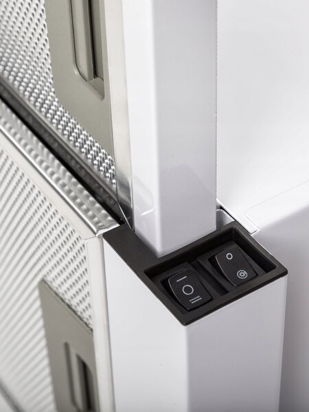 Novoterm Odsávač pár vstavaný Treviso 60 WH, biela