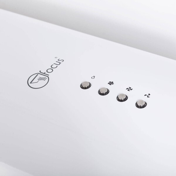 Novoterm Odsávač pár ostrovčekový Shadow 35 WH, biela matná