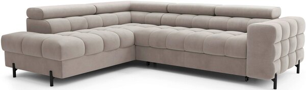 ROHOVÁ SEDAČKA, textil, béžová MID.YOU - Sedačky, Online Only