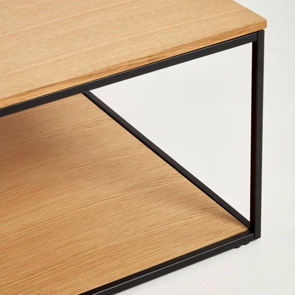 MUZZA Konferenčný stolík noya 80 x 80 cm dub