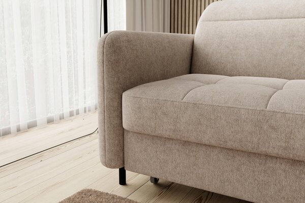 ROHOVÁ SEDAČKA, textil, béžová MID.YOU - Sedačky, Online Only