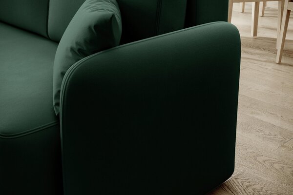 ROHOVÁ SEDAČKA, textil, zelená MID.YOU - Sedačky, Online Only