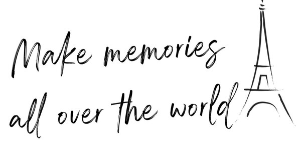 Obraz - Make memories (90x60 cm)