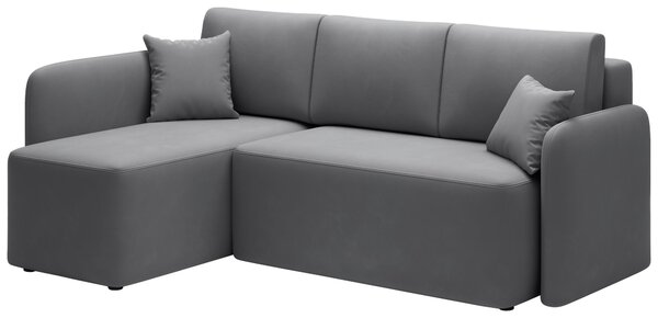 ROHOVÁ SEDAČKA, textil, sivá MID.YOU - Sedačky, Online Only