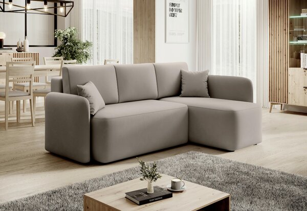 ROHOVÁ SEDAČKA, textil, béžová MID.YOU - Sedačky, Online Only