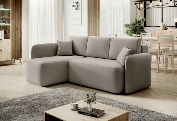 ROHOVÁ SEDAČKA, textil, béžová MID.YOU - Sedačky, Online Only