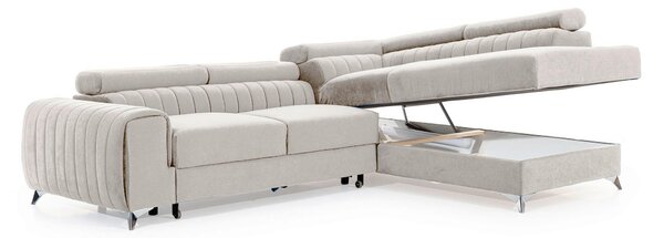 ROHOVÁ SEDAČKA, textil, béžová MID.YOU - Sedačky, Online Only