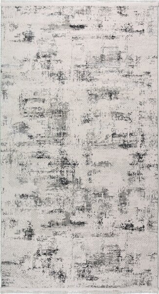 Umývateľný koberec v sivo-krémovej farbe 80x300 cm Gri – Vitaus