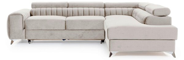 ROHOVÁ SEDAČKA, textil, béžová MID.YOU - Sedačky, Online Only