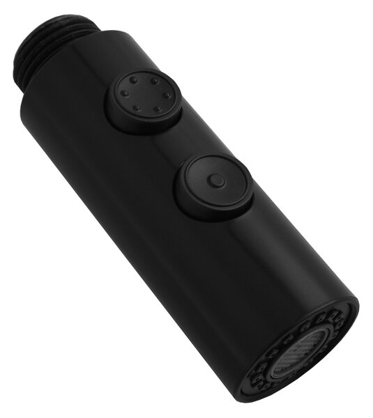Slezák - RAV 2-funkčná sprchová hlavica pre drezové batérie - PS0052CMAT, Čierna mat