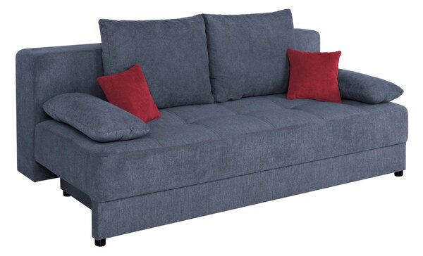 ROZKLADACIA POHOVKA, textil, kompozitné drevo, antracitová P & B - Sedačky, Online Only